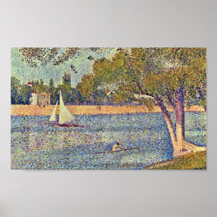 Affiches Georges Seurat - la Seine au Se de