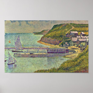Affiches Georges Seurat - marine (en Bessin de port)