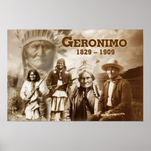 Affiches Geronimo de la Chiricahua Apache