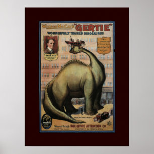 Affiches Gertie le Dinosaur