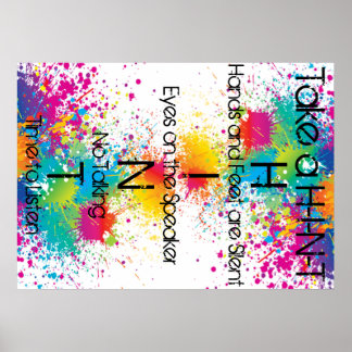 Affiches Gestion des salles de classe