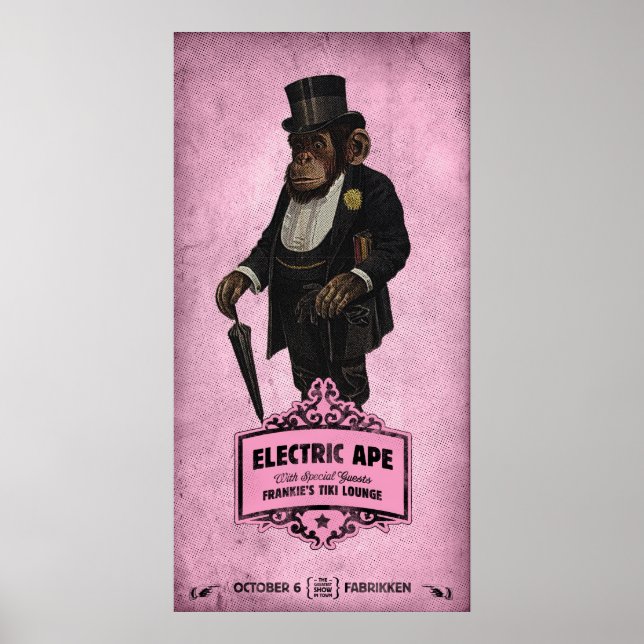 Affiches Gigposter - Ape électrique (Devant)