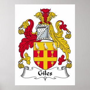 Affiches Giles Family Crest