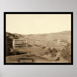 Affiches Gillispie Hotels & Minnekahta Hot Springs SD 1891