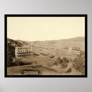 Affiches Gillispie Hotels & Minnekahta Hot Springs SD 1891