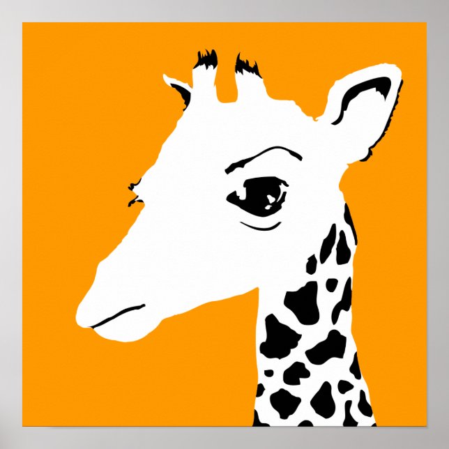 Affiches girafe (Devant)