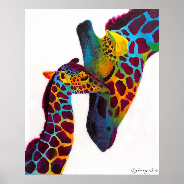 Affiches Giraffe (Devant)