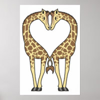 Giraffe Love