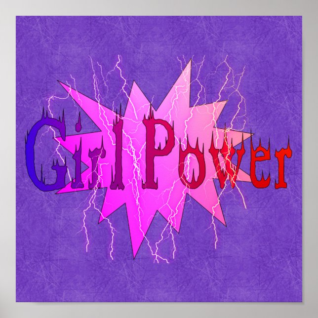 Affiches Girl Power (Devant)