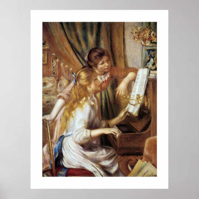 Affiches Girls at the Piano (Devant)