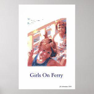 Affiches Girls On Ferry