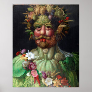 Affiches Giuseppe Arcimboldo Vertumnus