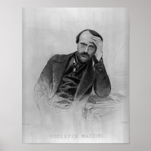 Affiches Giuseppe Mazzini (Devant)