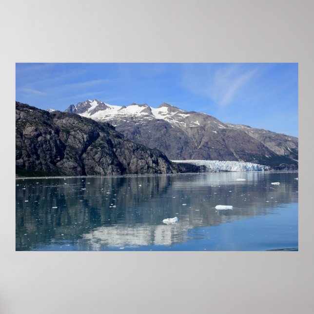 Affiches Glacier en Alaska Imprimer (Devant)