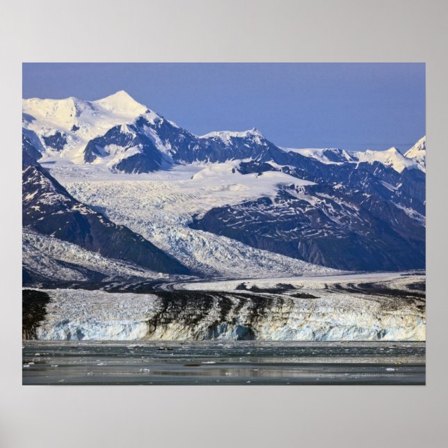Affiches Glacier Harvard dans College Fjord, Alaska 2 (Devant)