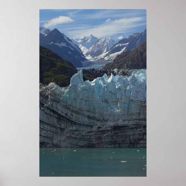 Affiches Glacier Margerie Alaska (Devant)