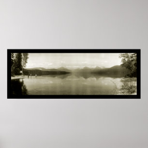 Affiches Glacier Park MT Photo 1916