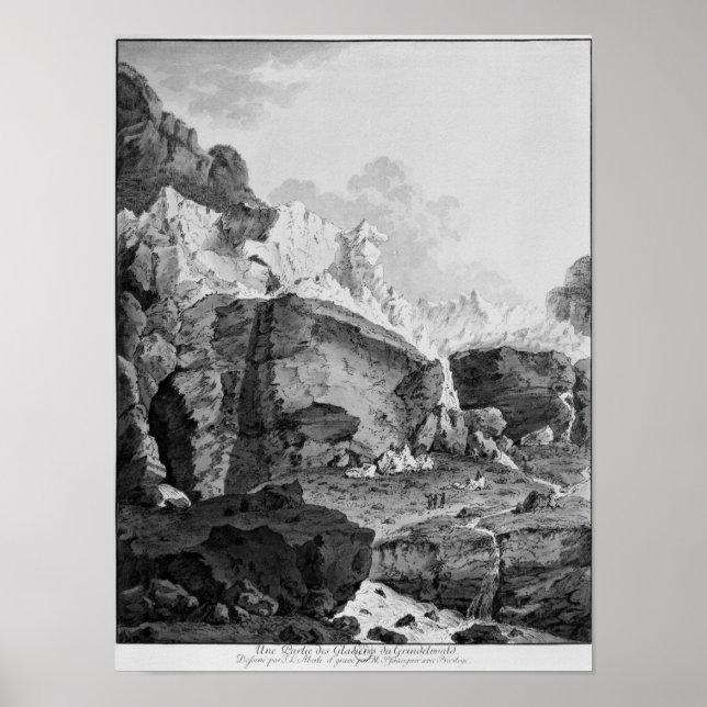 Affiches Glaciers de Grindelwald (Devant)