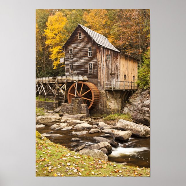 Affiches Glade Creek Grist Mill, Babcock State Park, (Devant)