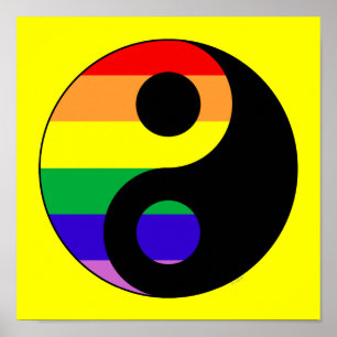 Affiches GLBT YinYang