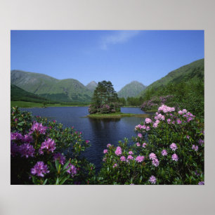 Affiches Glen Etive, Highlands, Écosse