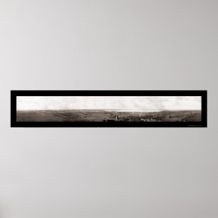 Affiches Glenwood MN Panorama Photo 1913