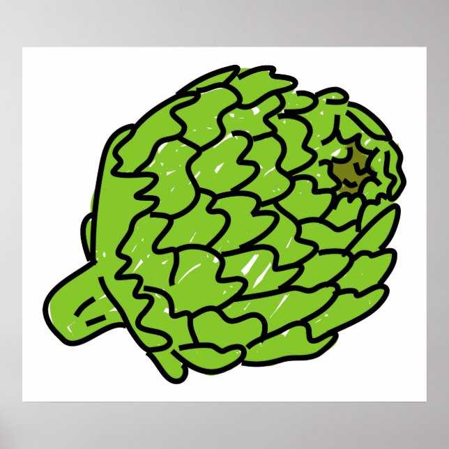 Affiches Globe Artichoke (Devant)
