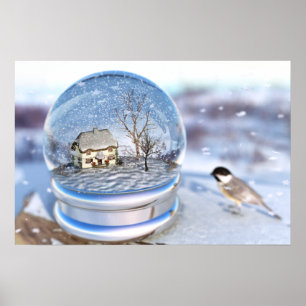 Affiches Globe de neige