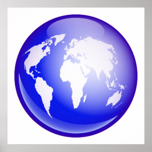 Affiches Globe du monde
