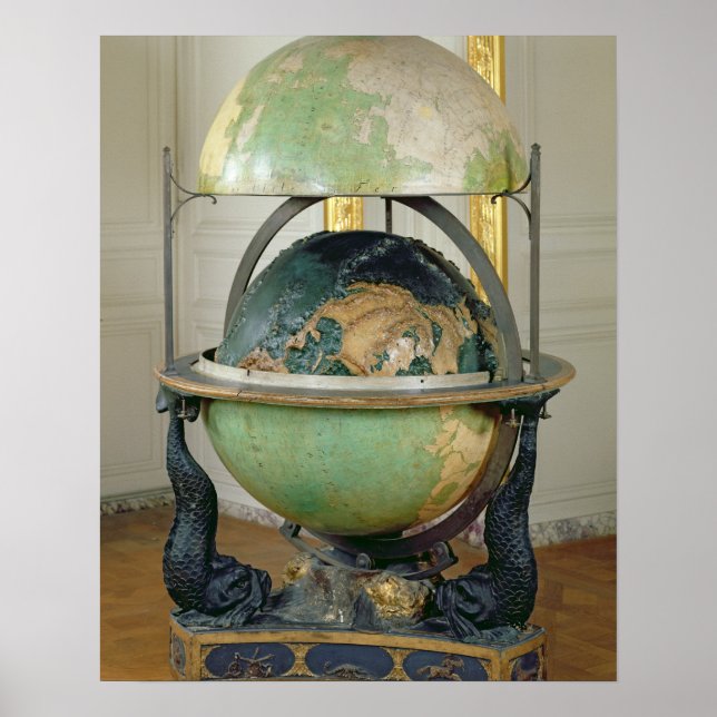 Affiches globe terrestre et céleste (Devant)