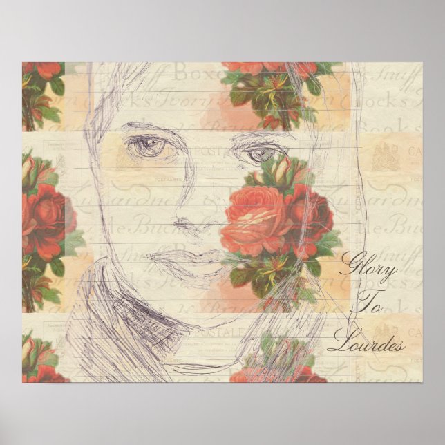 Affiches Gloire À Lourdes (Devant)