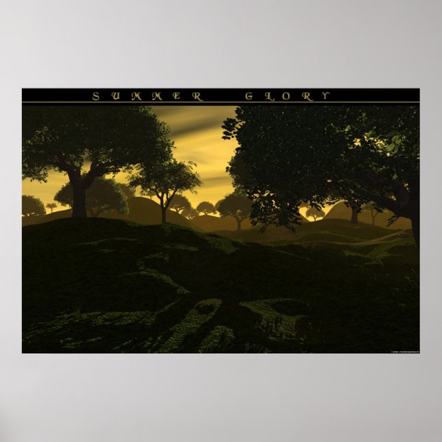 Affiches Gloire d'été (Devant)