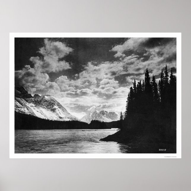 Affiches Glorieuses montagnes de l'Alaska 1920 (Devant)