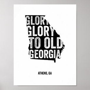 Affiches Glory Glory (noir)