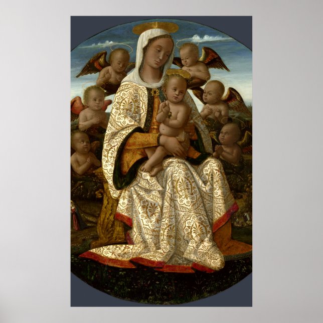 AFFICHES GLORY TO JESUS AND MARY (Devant)