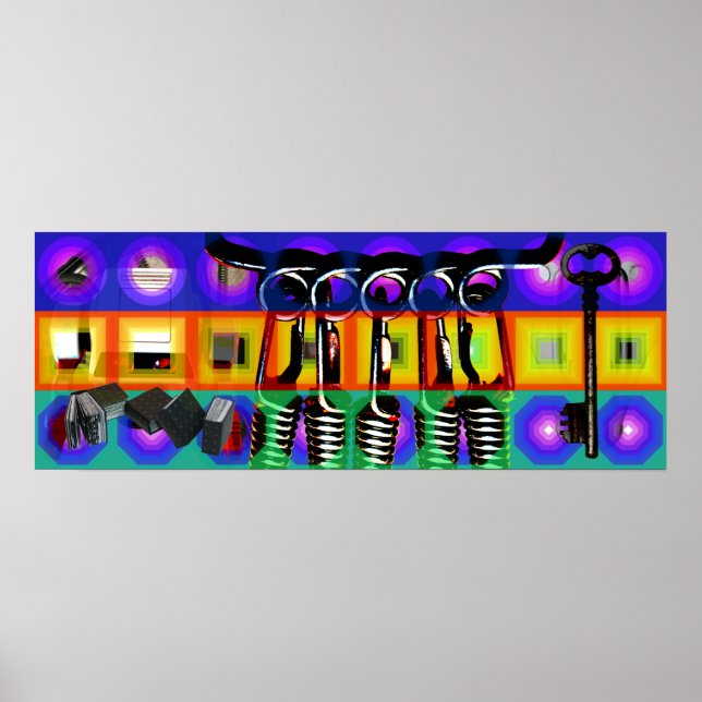 Affiches GMT 24 Heures Project Pop Psychedelic Frames 2 P (Devant)