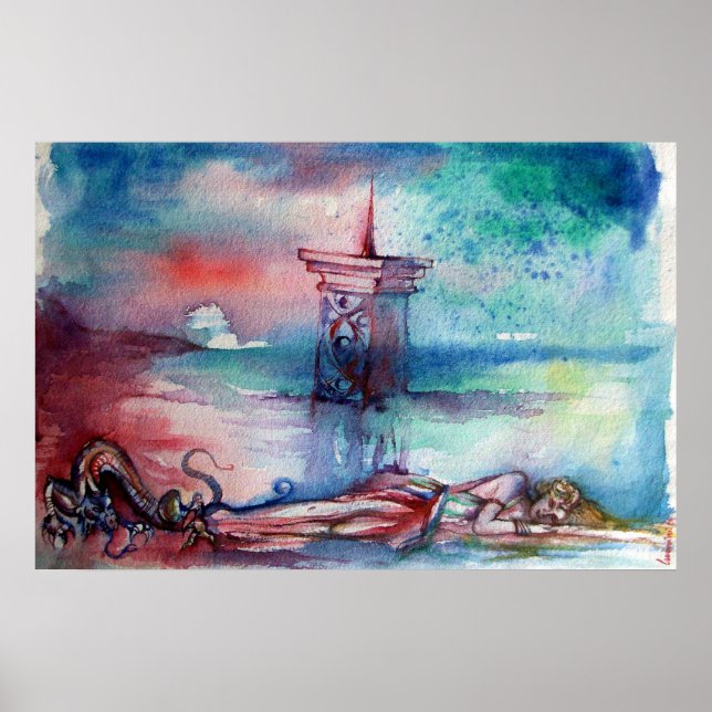 AFFICHES GNOMON ET DAME DU LAC (Devant)