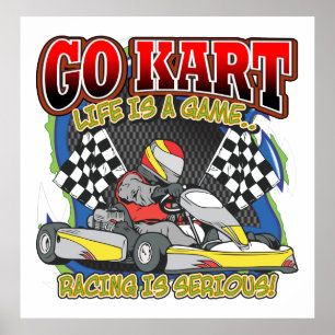 Affiches Go Kart Life