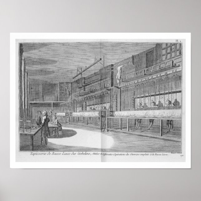 Affiches Gobelin workshops, from the 'encyclopedia' by Deni (Devant)