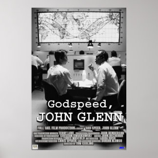 Affiches God Speed John Glenn