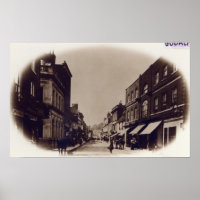 Godalming High Street, Surrey, vers 1900