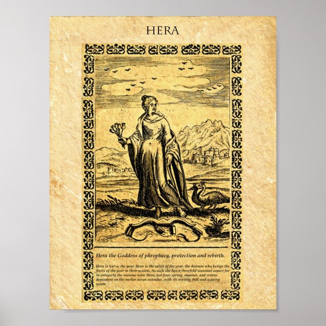AFFICHES GODDESS HERA (Devant)