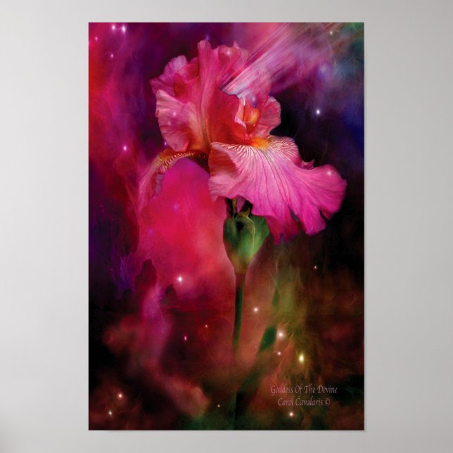 Affiches Goddess Of The Devine Art Poster/Print (Devant)