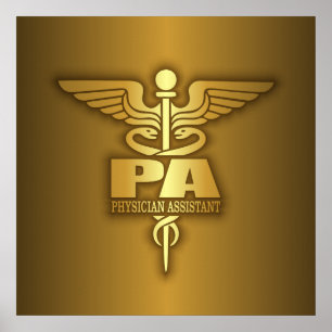 Affiches Gold Caduceus (PA)