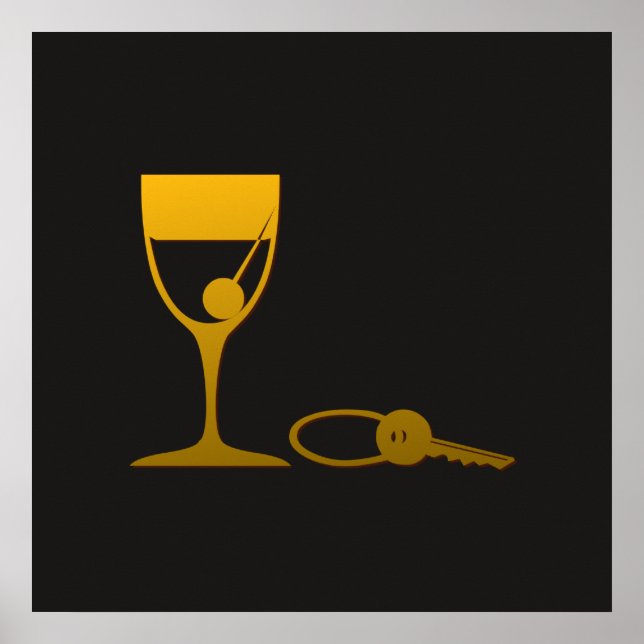 Affiches Gold Elegance 22 Imprimer (Devant)