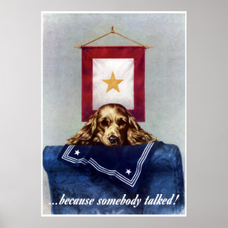 Affiches Gold Star — Parce Que Quelqu'Un A Parlé — Bordure