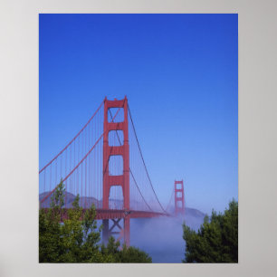 Affiches Golden Gate Bridge, San Francisco, Californie,