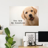 Affiches Golden Labrador (Home Office)