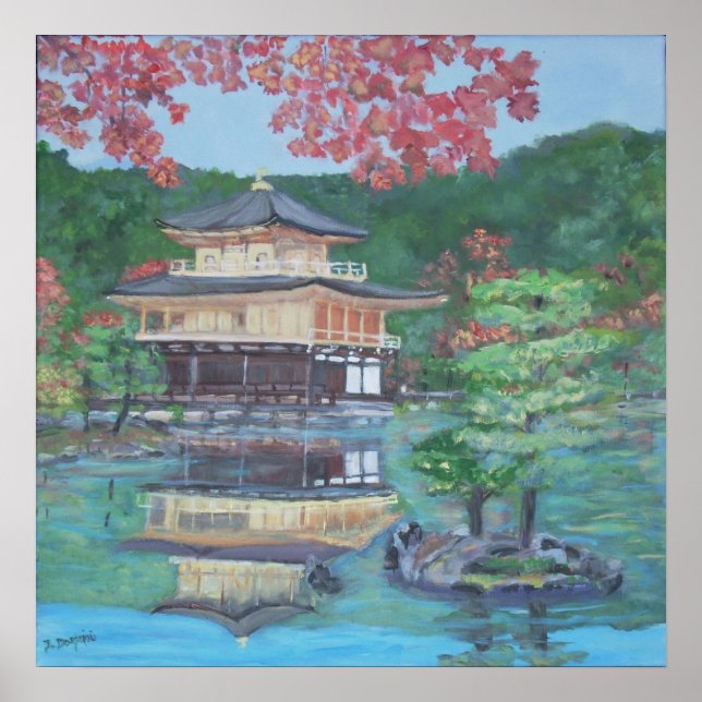 Affiches Golden Pavillion in Kyoto (Devant)