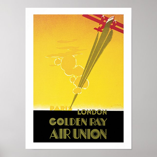 Affiches Golden Ray ~ Union aérienne (Devant)